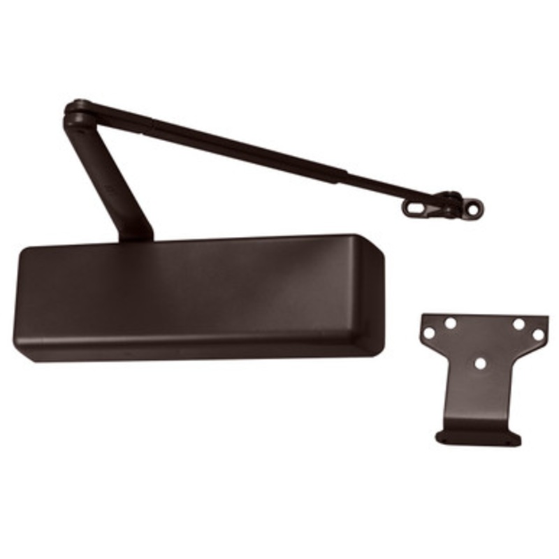 LCN 4040XP-Rw/PA-DKBRZ Regular with 62 Parallel Arm Door Closer