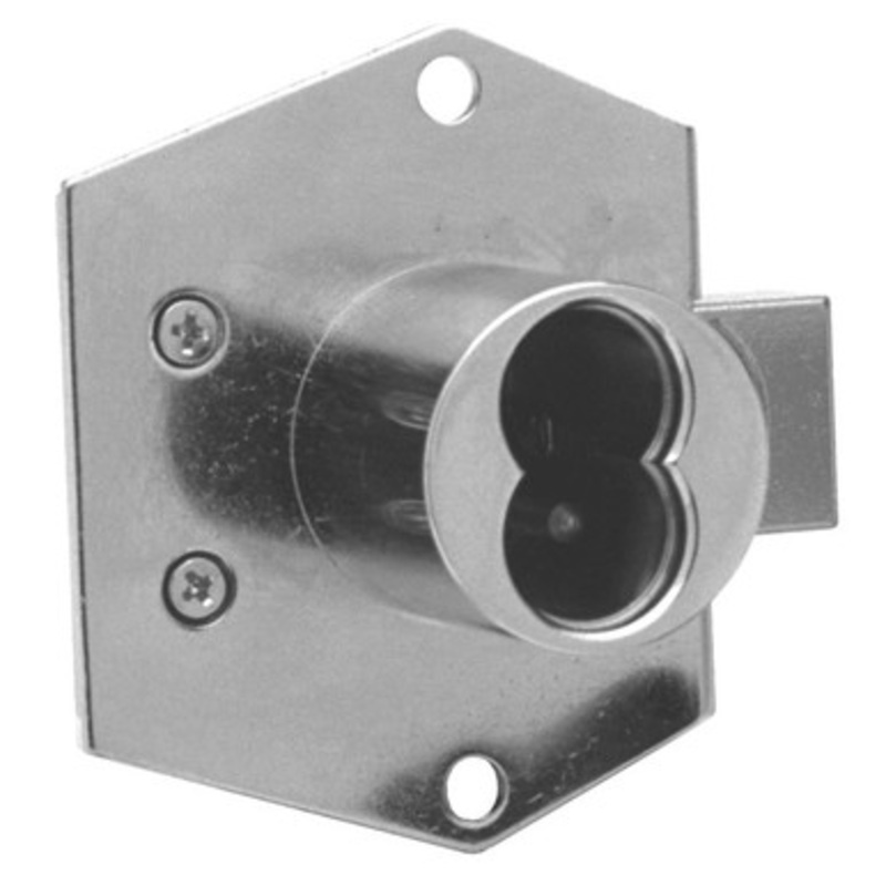 Olympus 725RD-DW-VH-26D RIM Deadbolt Cabinet Lock For Small Format IC Core Drawer Vertical (Rim Mount)
