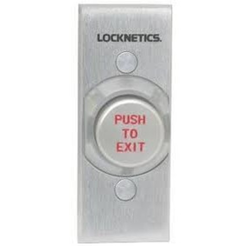 Schlage 631AL-DA-NS Delayed Action Extreme Duty 1-1/4 Push Button Narrow Stile (Aluminum)