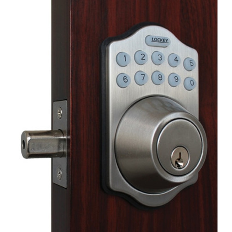 Lockey E-DIGITAL E910R Electronic Deadbolt Door Lock with REMOTE Option