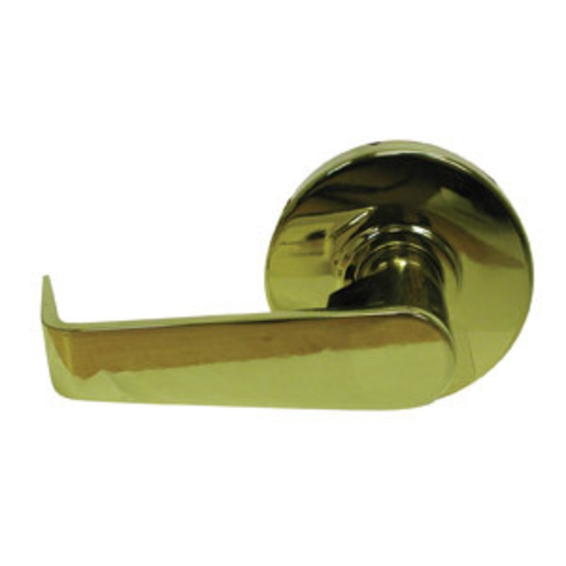 General Lock Passage Set, S Lever Design, 2-3/4 Backset, ANSI Strike, Grade 2-1
