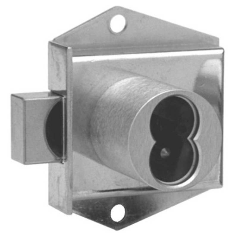 Olympus 725MD-DW-VH-26D Deadbolt Cabinet Lock For Small Format IC Core Drawer Vertical (Mortise Mount)