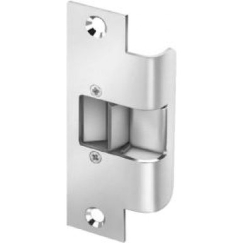 Trine 3478X-375RS-US3 3000 Series 4-7/8 Elec Strike in Bright Brass