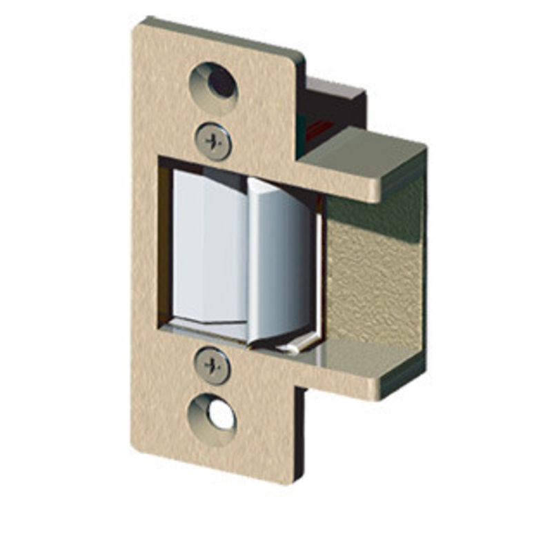 Trine 3258LC-26D 3000 Series 2-5/8 Elec Strike in Satin Chrome