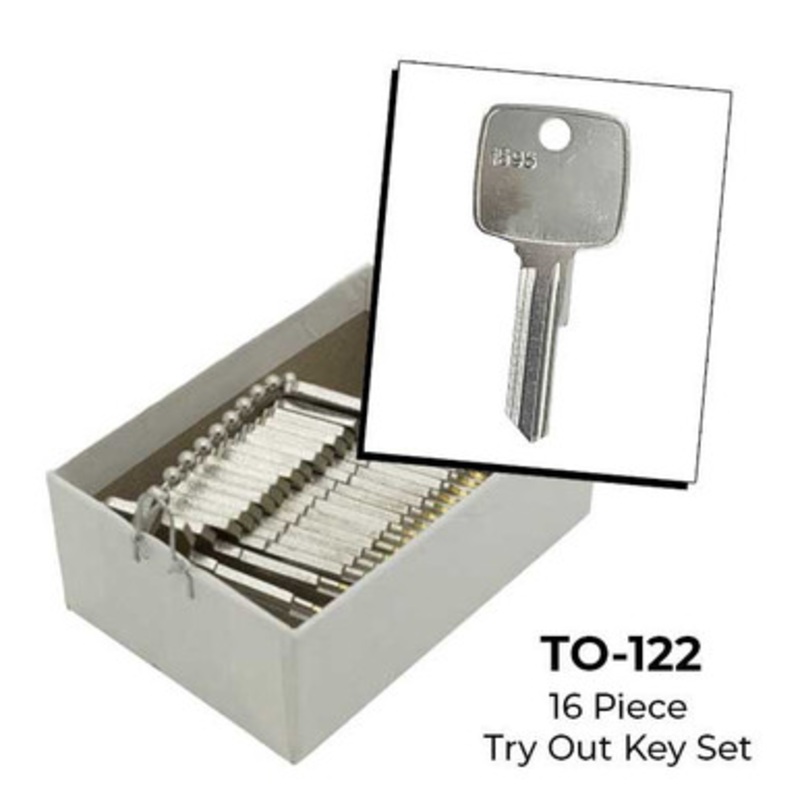 Aero Lock 1595 Tryout Keys Boat Ignition Set for Marine, Briggs & Stratton – Code Series: 100B-229B – 16 Keys
