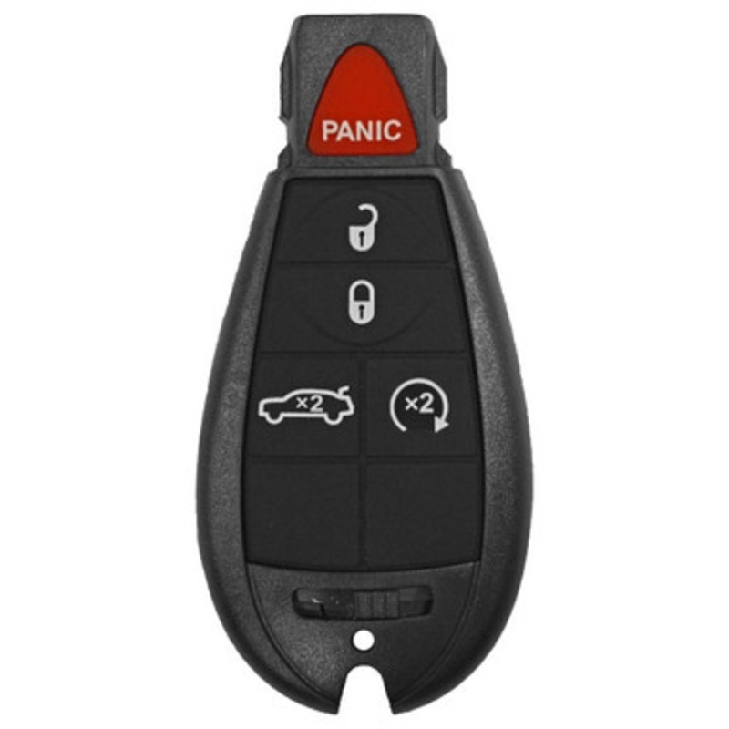 Dodge 5 Button Fobik Smart Key IYZ-C01C 5026457, 433 MHz – Refurbished, Grade A
