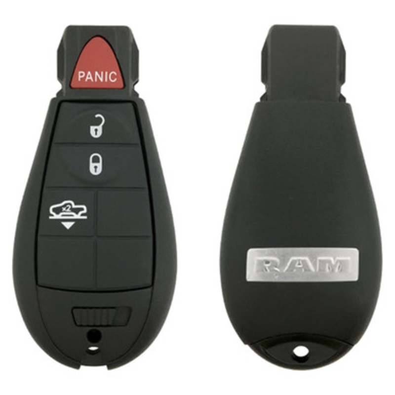 RAM 4 Button Remote Fobik Key GQ4-53T 68159654 AG 182189