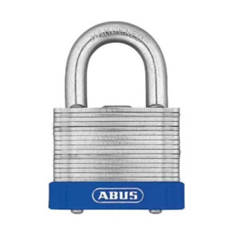ABUS – 41/40 B – ECOLUTION LAMINATED STEEL PADLOCK BLUE BUMPER – 1-47/64 WIDTH