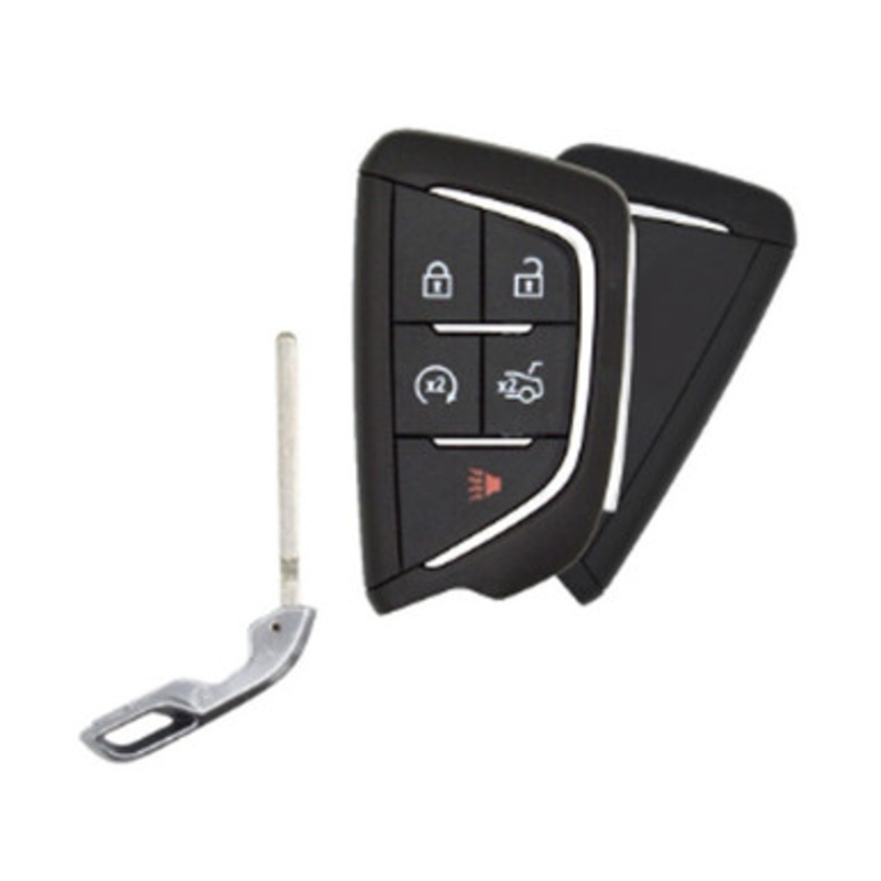 Cadillac 5 Button Smart Key YG0G20TB1, 13538860, 433 MHz – Aftermarket