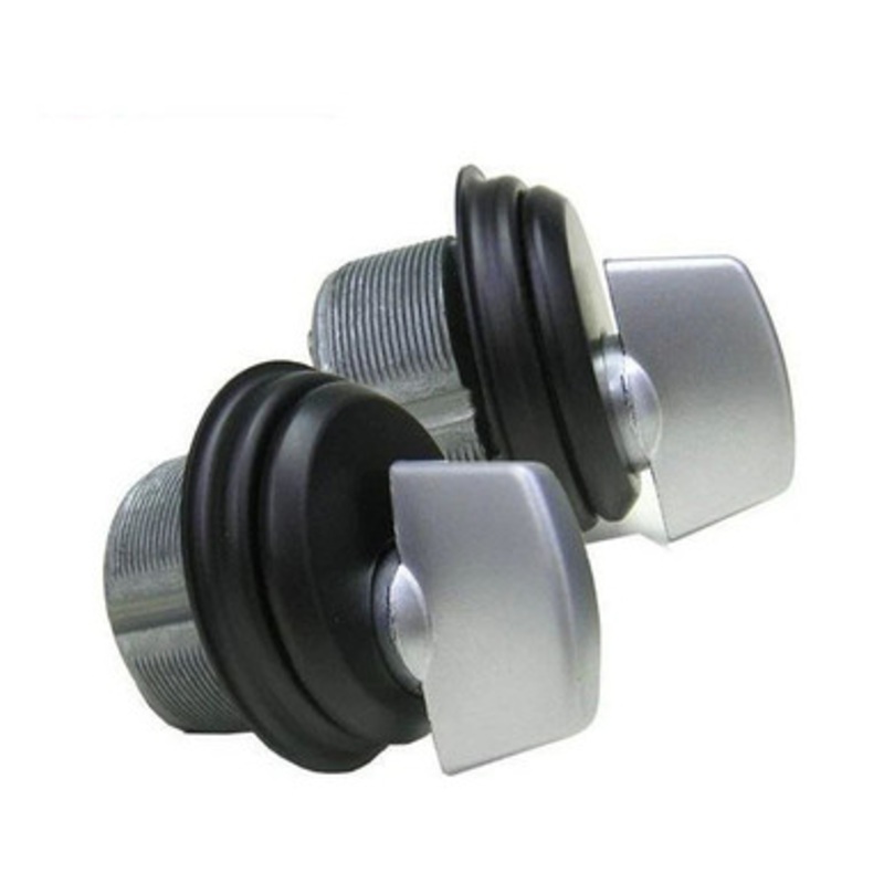 Kenaurd ZINC Mortise Cylinder – 1 – Anodized Bronze – Thumb Turn – (2-Pack)