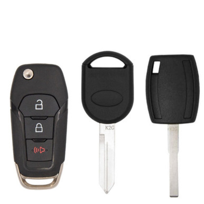 Keyless2Go 3 Button Smart Key Ford Fusion / K-H85 Transponder Key / K-FD-H94 Transponder Key – SAMPLE PACK