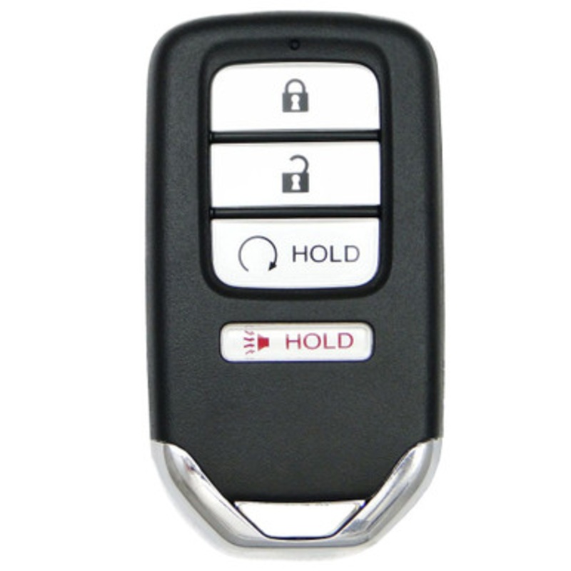 Keyless2Go Honda 4-Button Smart Key  KR5V2X 72147-T6Z-A11 433 MHz, Premium Aftermarket