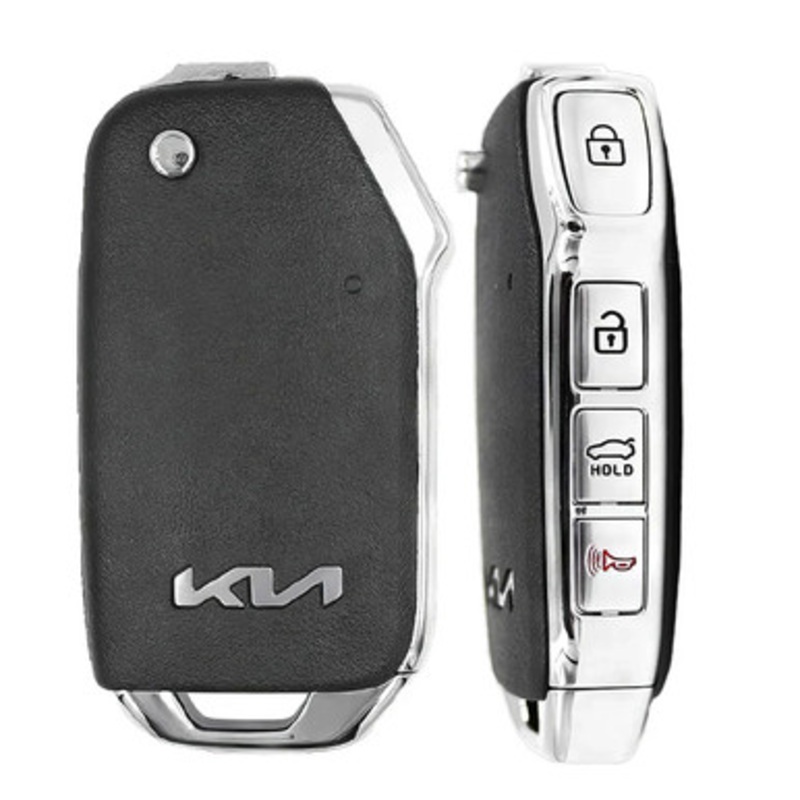 KIA 4-Button Flip Key CQOTD00660 95430-L2110 433 MHz, New OEM