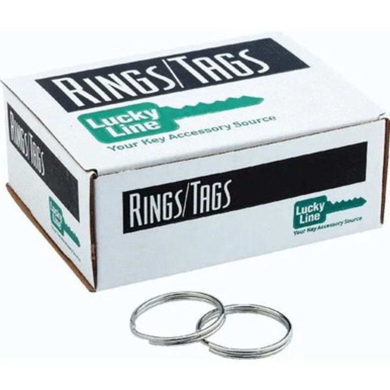 Lucky Line 1-3/8 Split Key Rings (100 Pieces)