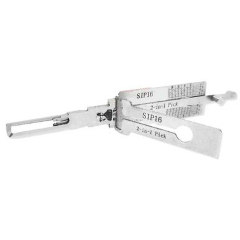 Original Lishi SIP16-AG  2-in-1 Pick Door / Ignition – Anti Glare