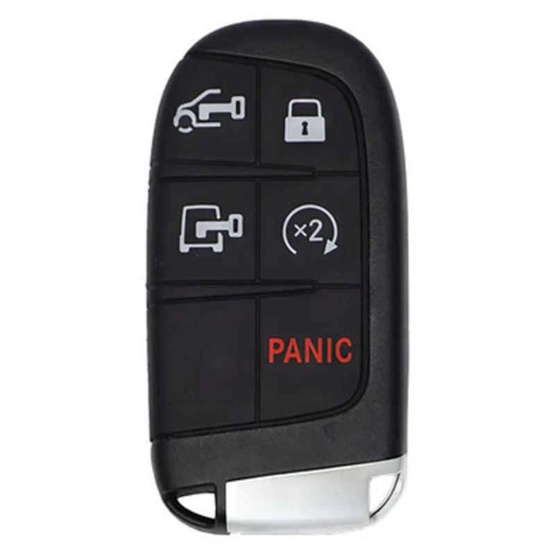 RAM 5-Button Smart Key M3N-40821302 7FF25LXHAB 433 MHz, Standard Aftermarket