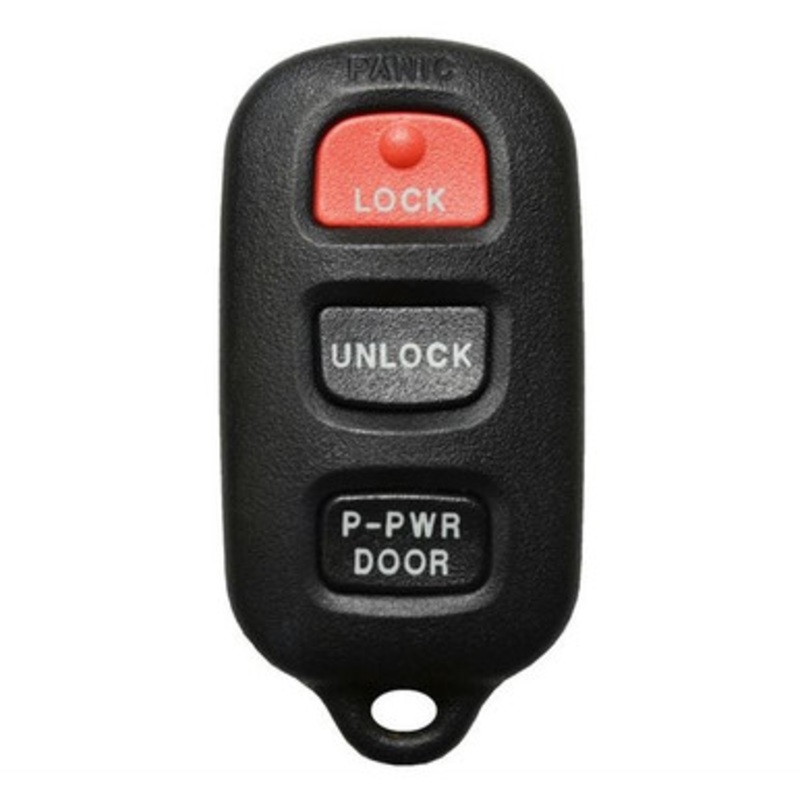 Toyota 3 Button Remote GQ43VT14T, 89742-08070, 315 MHz – Refurbished, Recase