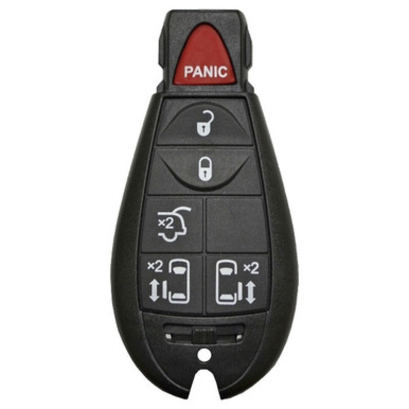 Dodge 6 Button Fobik Smart Key IYZ-C01C, 56046705AG, 433 MHz – Refurbished, Grade A