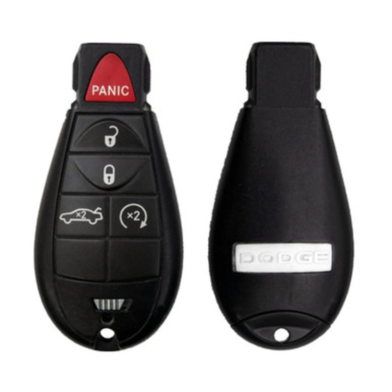 Dodge Dart 5 Button Fobik Smart Key M3N32297100, 56046773AA, 433 MHz – Refurbished, Grade A