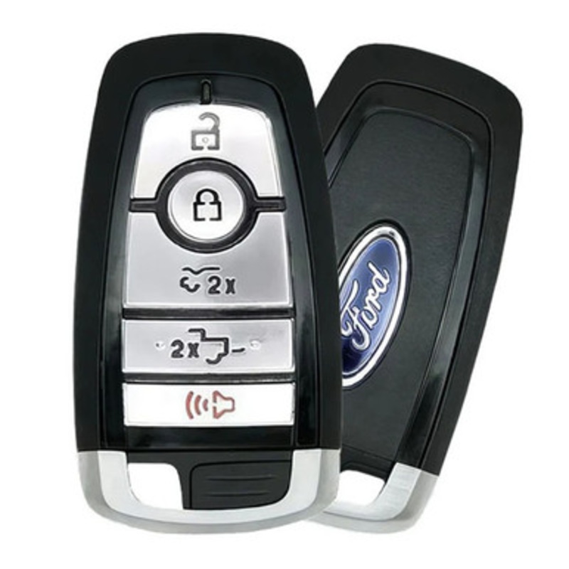 Ford 5 Button Smart Key M3N-A3C108397, 164-R8368, 433 MHz – Refurbished, Grade A