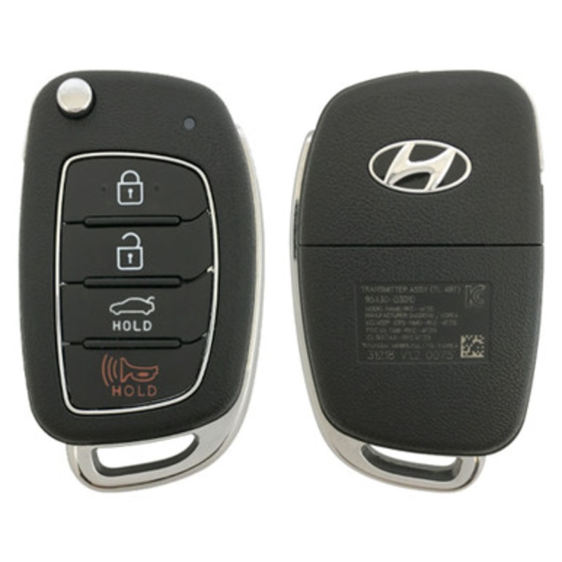 Hyundai 4 Button Remote Head Key OKA-NO38 – Refurbished, Grade A