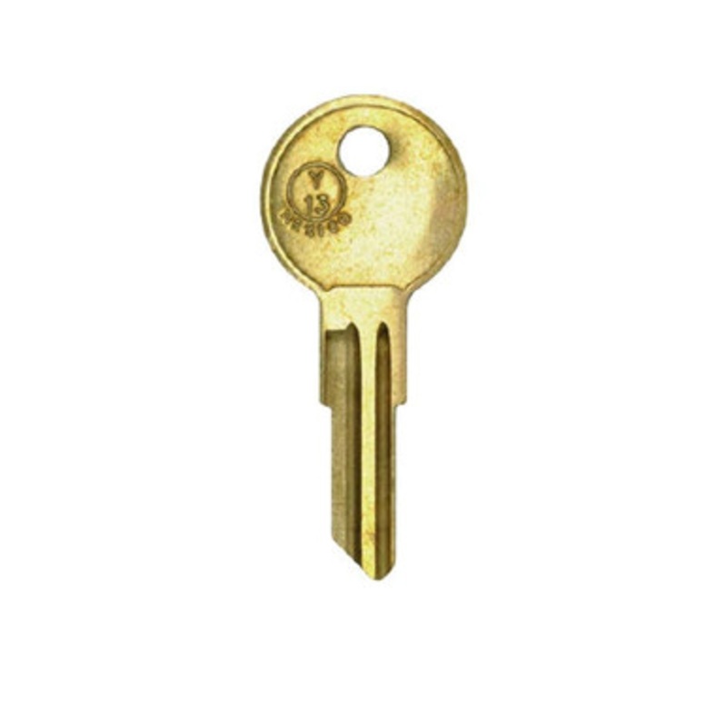 JMA Yale YA 44E/Y13 Brass EZ GO Golf Cart Key, 50 Pack 191498