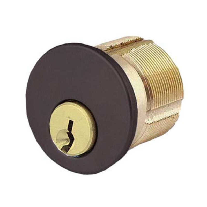 Kenaurd Premium Mortise Cylinder – 1-1/2 – 10B – Oil Rubbed Bronze / Black – (SC1)