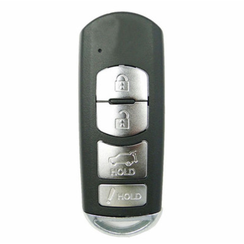 Keyless2Go Mazda 4 Button Smart Key WAZSKE13D02, TK52-67-5DY, 315 MHz – Premium Aftermarket