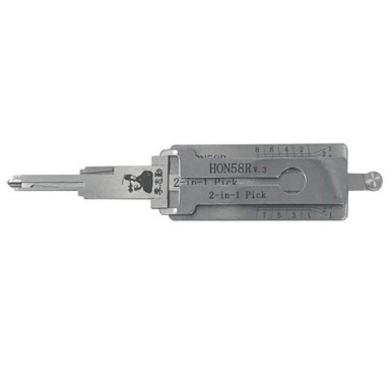 Original Lishi HON58R-IGN Honda 2-in-1 Pick – Ignition / Door / Boot
