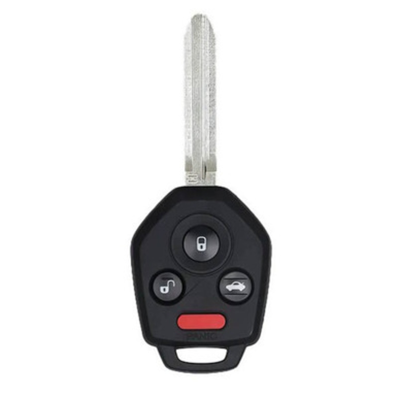 Subaru 4 Button Remote Head Key CWTB1G496, 57497-FN000, H Chip, 433 MHz – Refurbished, Recase