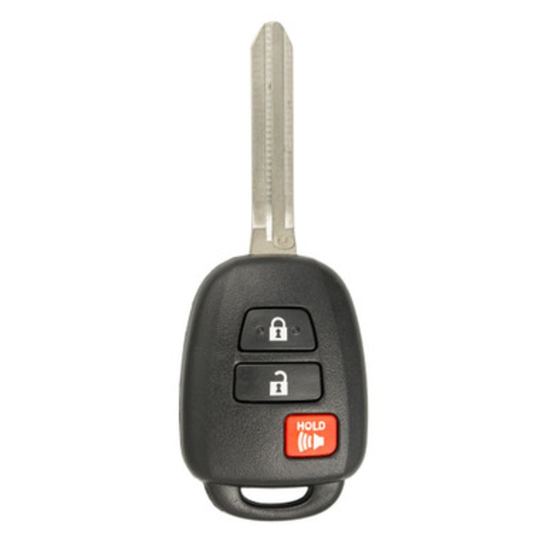 Toyota/Lexus/Scion 3 Button Remote Head Key HYQ12BDM 89070-42820, 89070-52F50, 89070-52F60 – Refurbished Recase
