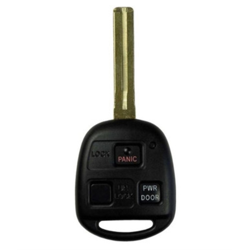Toyota/Lexus/Scion 3 Button Remote Head Key TOY48 HYQ12BBT 89070-48820, 89070-48821 – Refurbished Recase