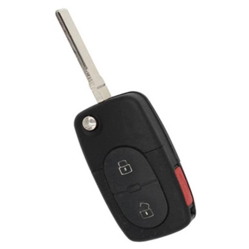 Volkswagen 3 Button Remote Head Key – Refurbished, Recase