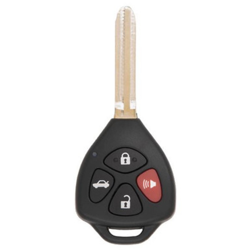 Xhorse XKTO02EN 4-Button Universal Remote Head Key, Toyota Style – Wired