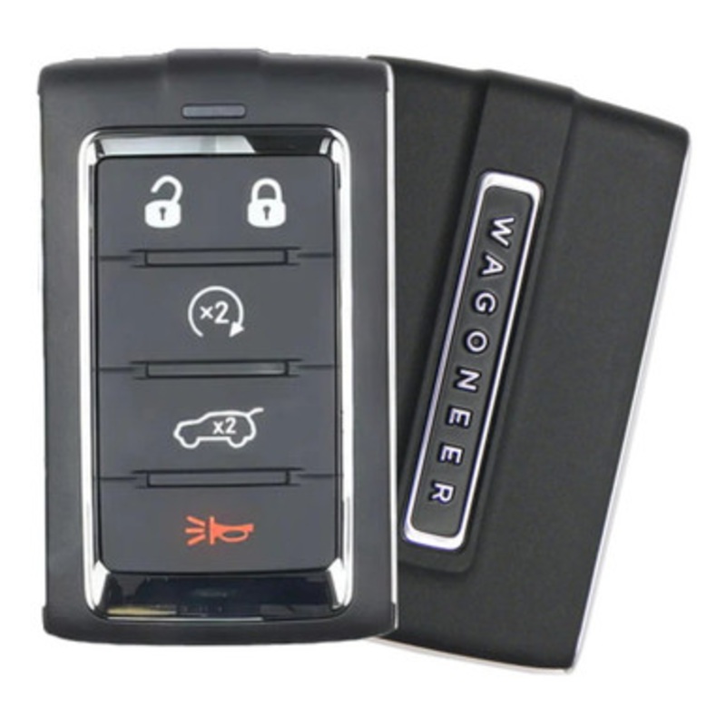 Jeep Wagoneer 5 Button Smart Key 2BAHD-KFW1, 68577131AC, 433 MHz – Refurbished, Grade A