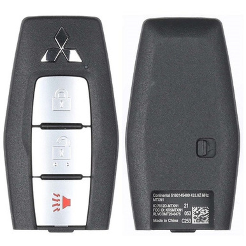 Mitsubishi 3 Button Smart Key KR5MTXN1, 8637C253, 433 MHz – New, OEM