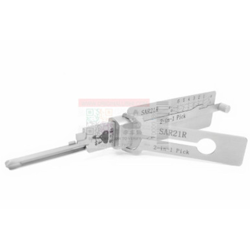 Original Lishi SAR21R-AG 2-IN-1 Pick & Decoder Tool – Anti Glare