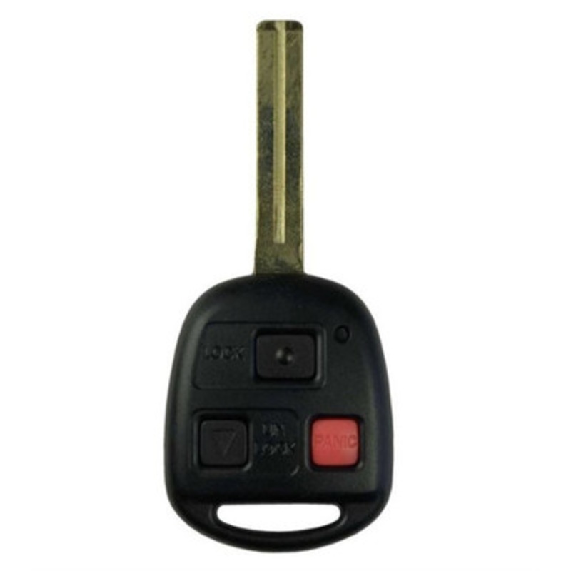 Toyota/Lexus/Scion 3 Button Remote Head Key TOY48 N14TMTX-1 89070-48020 – Refurbished Recase