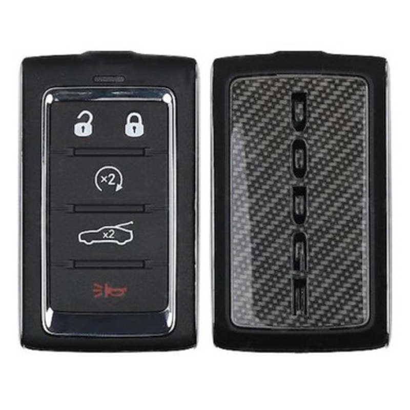 Dodge 5 Button Proximity Smart Key 2BAHD-KFW1, 68575201AC, 433 MHz – Refurbished, Grade A