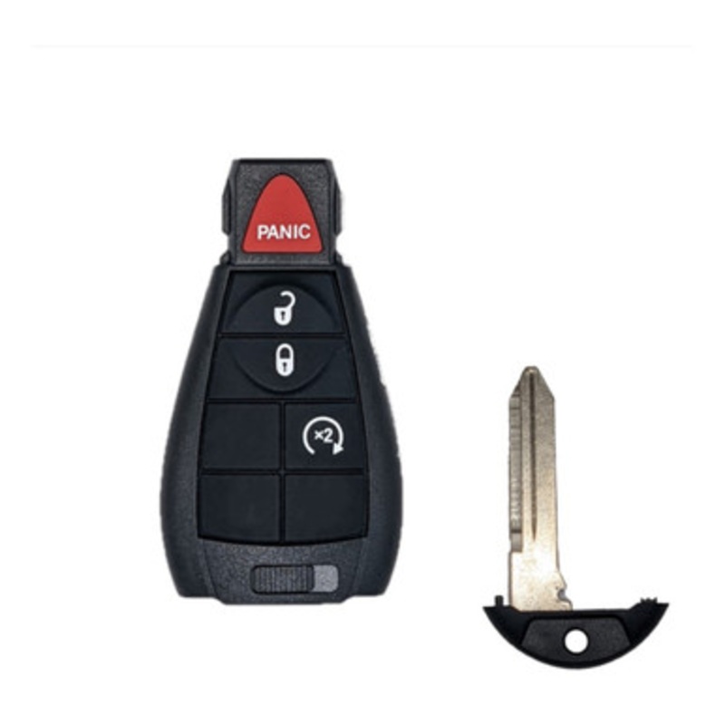 Dodge RAM 4 Button Remote Head Key GQ4-53T – Refurbished Recased
