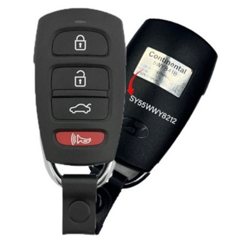 Hyundai 4-Button Remote SY55WY8212 95430-3L022 – Refurbished Recase