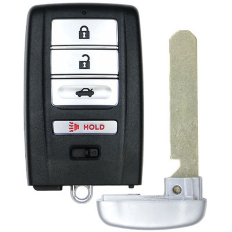 Keyless2Go 4 Button Replacement Proximity Smart Key For Acura KR5V1X 72147-TX6-A22 – NO MEMORY