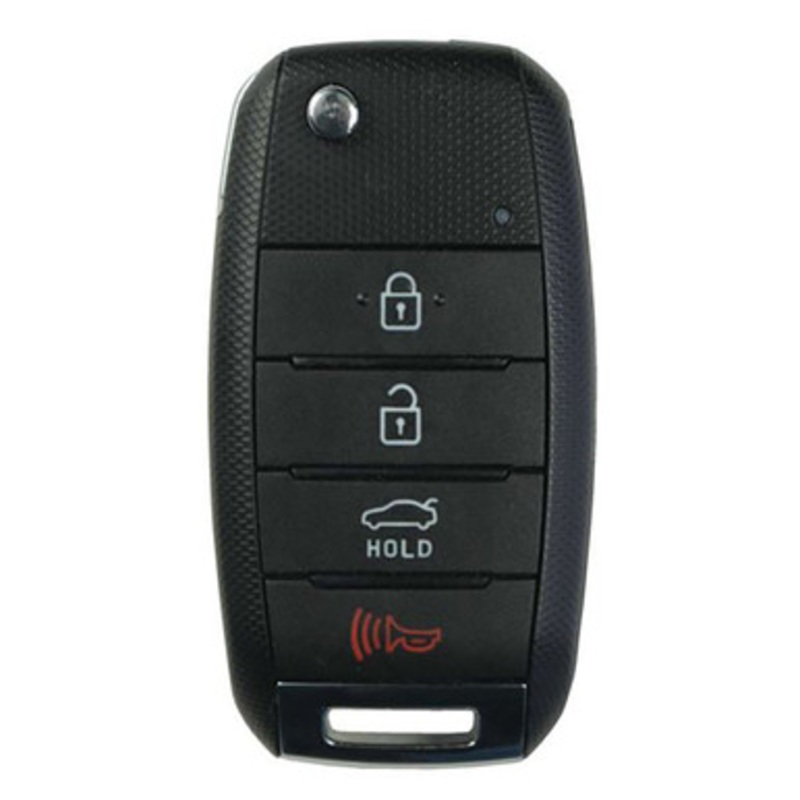 Kia 4 Button Remote Flip Key NYOSYEC4TX1611, 95430-H9700, 433 MHz – Refurbished, Grade A