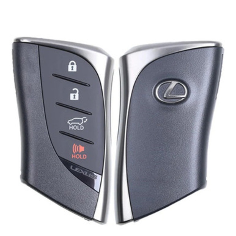 Lexus 4 Button Proximity Remote Smart Key HYQ14FLC, 8990H-78640, 315 MHz – New, OEM