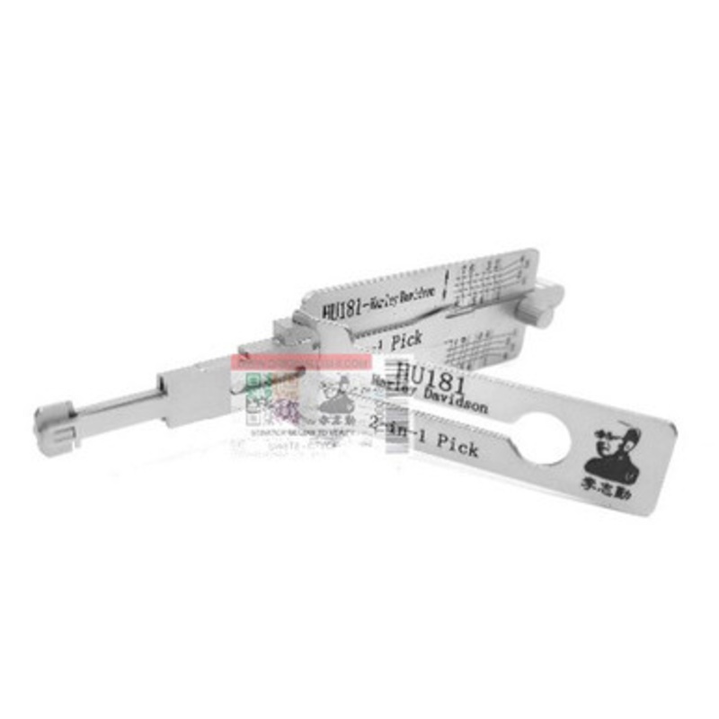 Original Lishi HU181 Harley Davidson Pick Tool – Anti Glare
