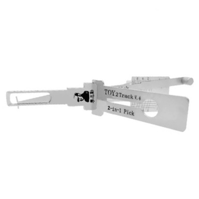 Original Lishi TOY2T V4 CUTOUT For Toyota/Lexus Smart Key