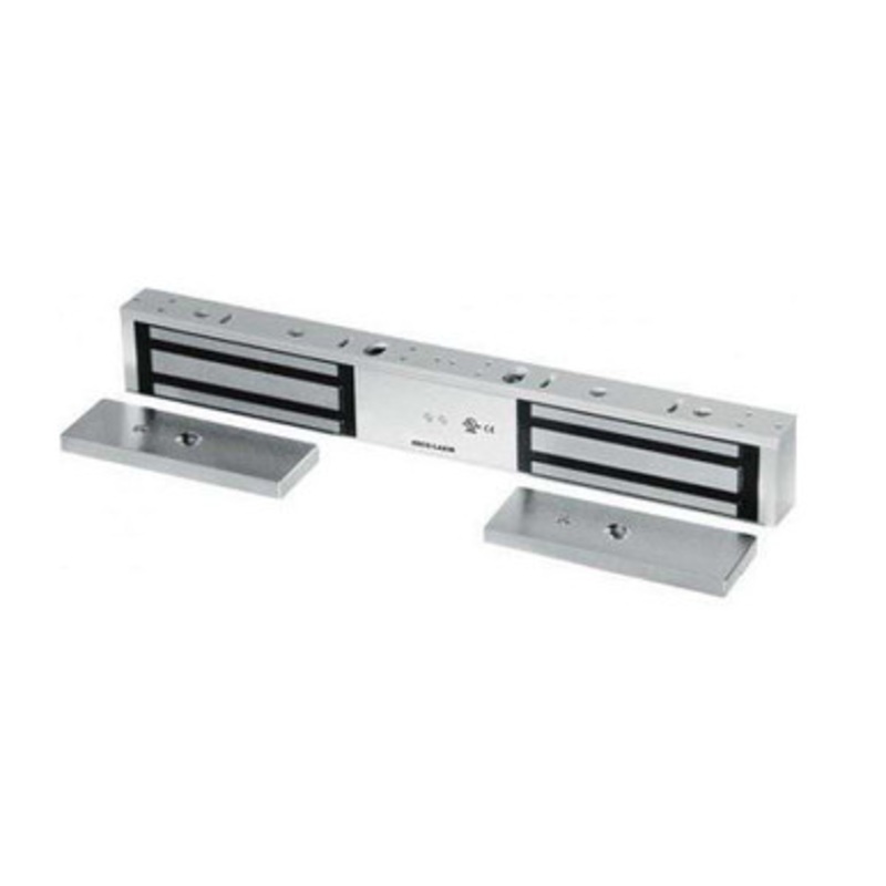 SECO-LARM – E-941DA-1K2P DOUBLE DOOR MAGLOCK – 1200LB HOLDING FORCE PER DOOR – SENSOR STATUS LED – UL LISTED