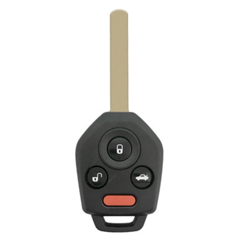 Subaru 4 Button Remote Key Combo CWTWB1U811 / 57497-AJ10A / DAT17 / 4D60 – Refurbished Recase 182371