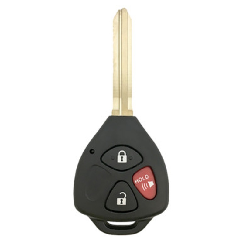 Toyota 3 Button Remote Head Key HYQ12BBY /  4D67 Chip / 89070-42660 / 89070-0R030 – Refurbished Recase 182409