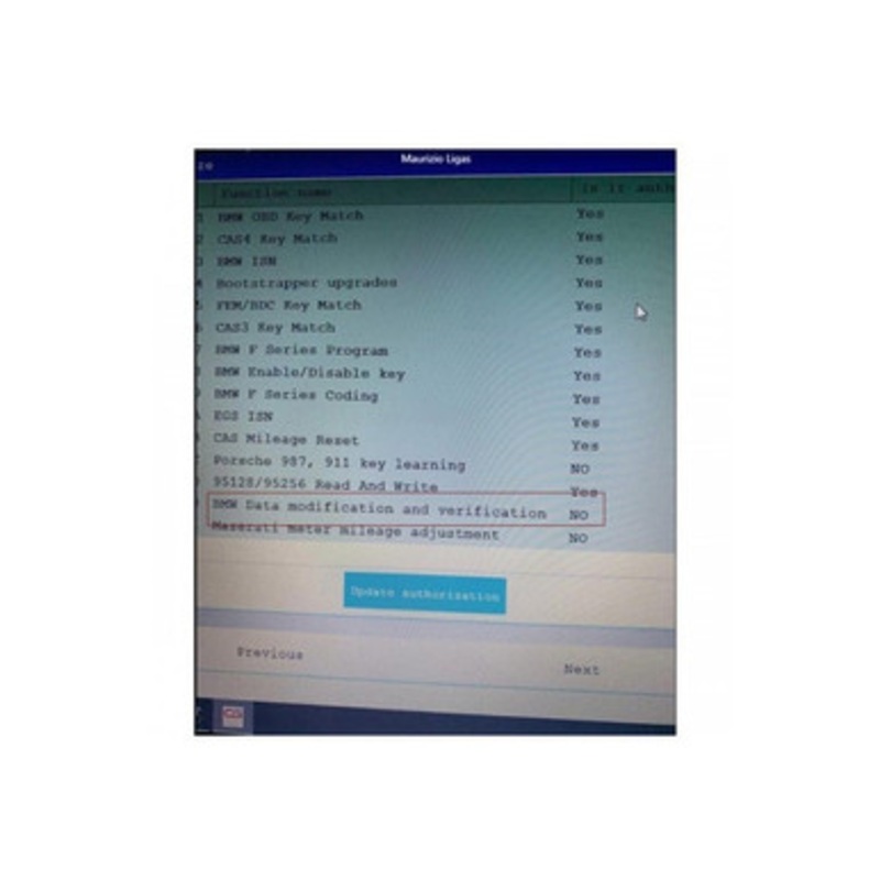 CGDI – BMW DATA MODIFICATION & VERIFICATION FOR PROG BMW MSV80 KEY PROGRAMMER